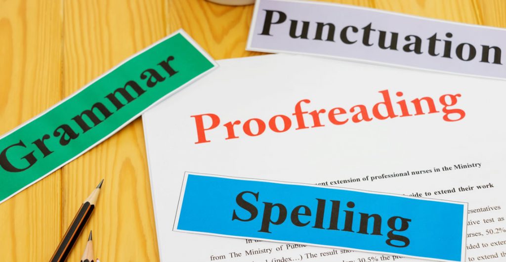Proofreading Basics Certification